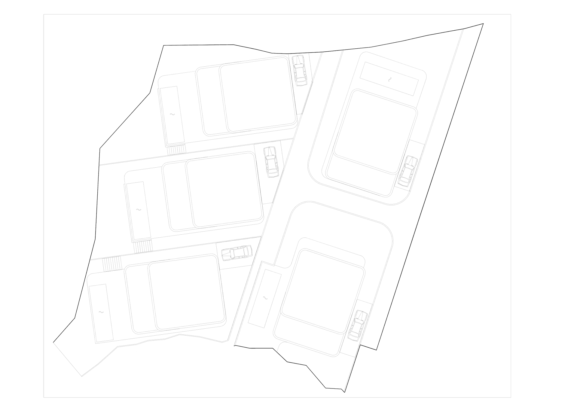 SESEH OCEAN BREEZE site plan with highlighted villa